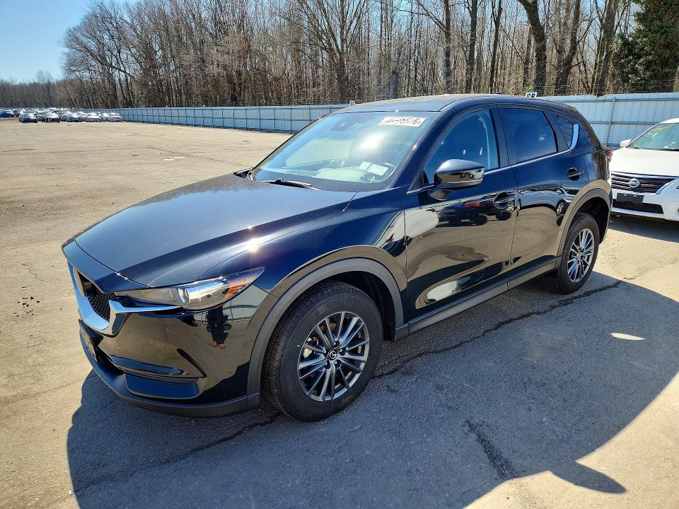 2021 Mazda Cx-5 VIN JM3KFBCM9M1492942 COPART salvage auction — FRONT END, NY - CERTIFICATE OF TITLE, sold $5,000 on 2026-07-21 (photo 1)