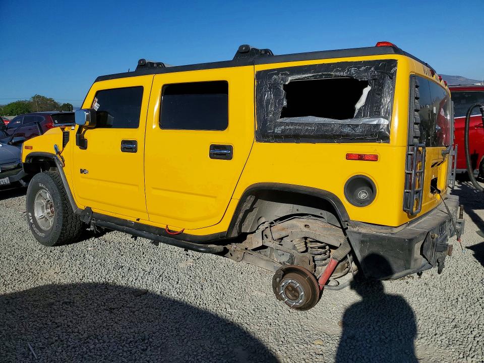 2003 Hummer H2 VIN 5GRGN23U13H113504 COPART salvage auction — STRIPPED, Ca - Salvage Acquisition Billofsale, sold $875 on 2026-07-17 (photo 2)