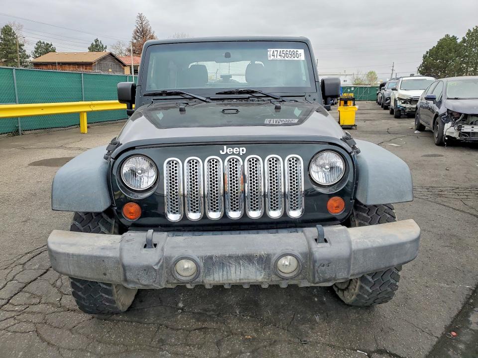 2012 Jeep Wrangler / VIN 1C4BJWFG2CL186088 COPART salvage auction — REAR END, CO - PUBLIC - SALVAGE TITLE, sold $3,500 on 2026-07-09 (photo 5)