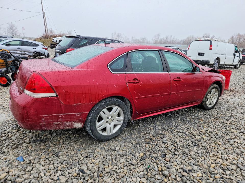 2014 Chevrolet Impala VIN 2G1WB5E32E1111769 COPART salvage auction — FRONT END, MI - CERT OF TITLE-SALVAGE VEHICLE, sold $575 on 2026-07-02 (photo 3)