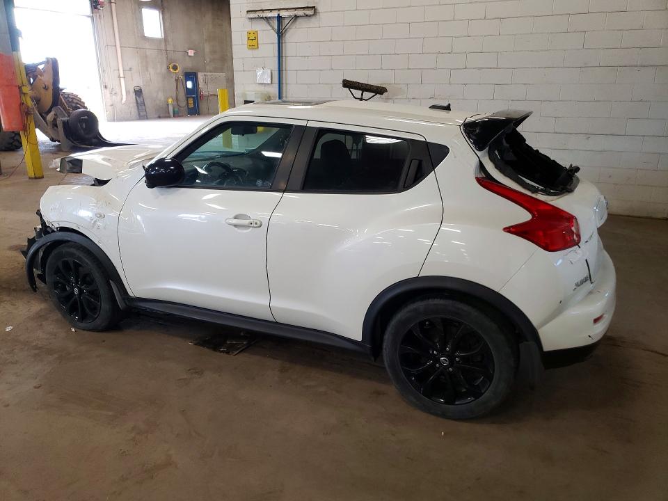 2013 Nissan Juke VIN JN8AF5MV6DT215011 COPART salvage auction — FRONT END, Ia - Certificate Of Title, sold $1,150 on 2026-07-07 (photo 2)