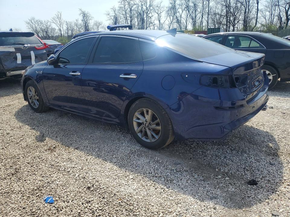 2019 Kia Optima VIN 5XXGT4L31KG310937 COPART salvage auction — REAR END, Md - Cert Of Salvage > 75% Damage, sold $1,900 on 2026-07-14 (photo 2)