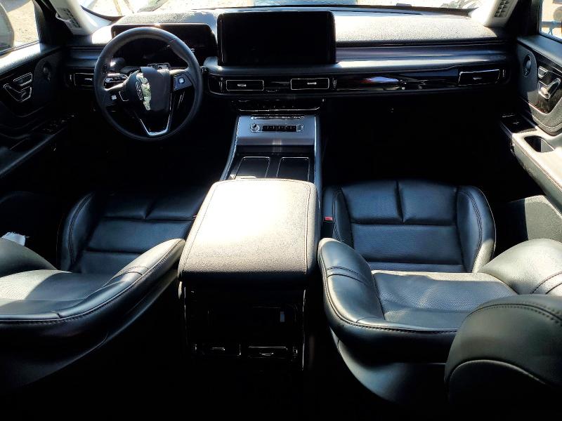 2025 Lincoln Aviator VIN 5LM5J6WC5SGL23437 COPART salvage auction — FRONT END, Tx - Salvage Vehicle Title, sold $12,400 on 2026-07-07 (photo 8)