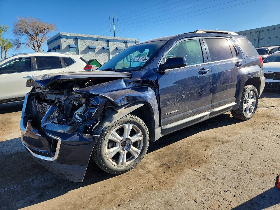 2017 Gmc Terrain VIN 2GKFLNE31H6328584 COPART salvage auction — FRONT END, Nm - Cert Of Title-Salvage, sold $800 on 2026-07-18 (photo 1)