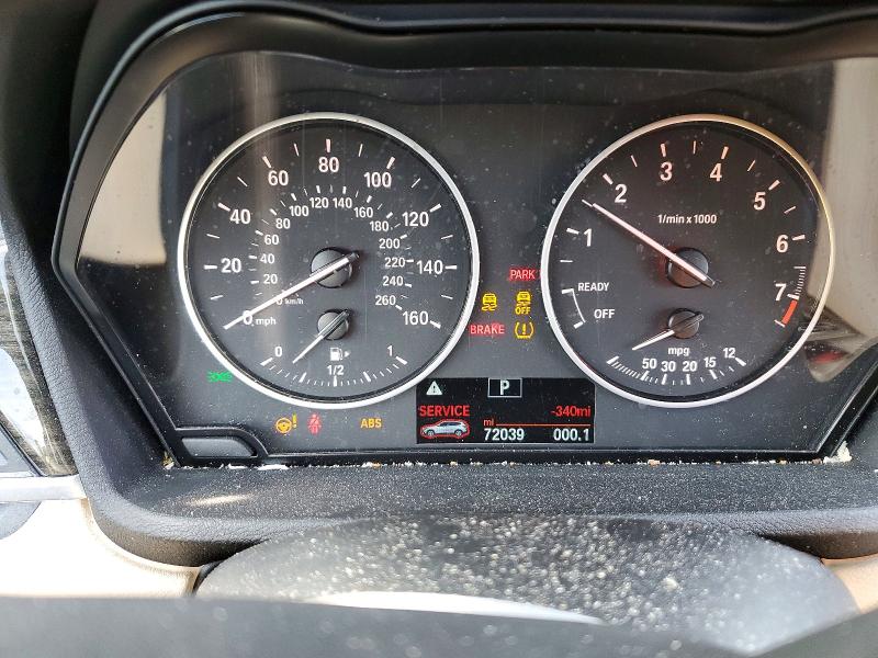 2018 BMW X1 VIN WBXHT3C3XJ5F89344 COPART salvage auction — SIDE, Md - Cert Of Salvage < 75% Damage, sold $2,500 on 2026-07-17 (photo 9)