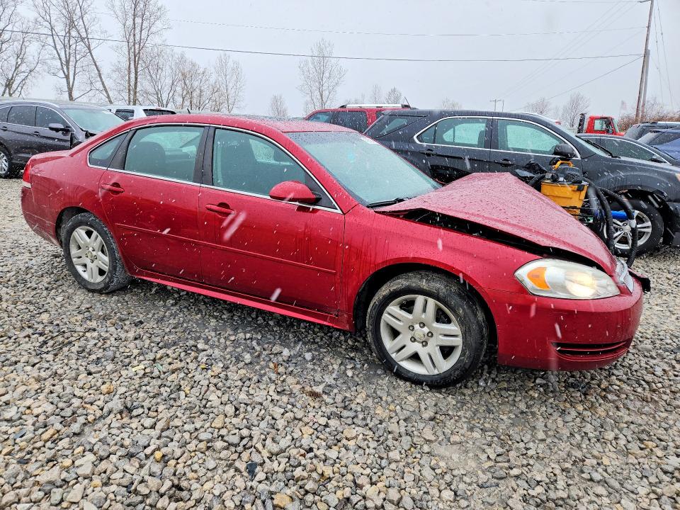 2014 Chevrolet Impala VIN 2G1WB5E32E1111769 COPART salvage auction — FRONT END, MI - CERT OF TITLE-SALVAGE VEHICLE, sold $575 on 2026-07-02 (photo 4)