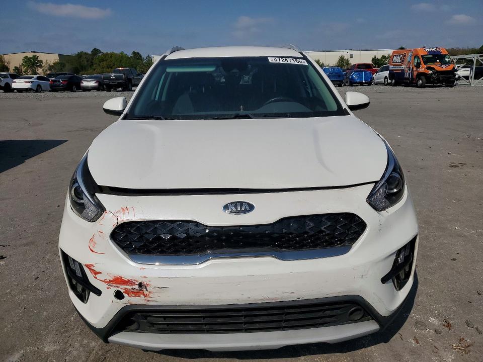 2021 Kia Niro VIN KNDCB3LCXM5468678 COPART salvage auction — FRONT END, Fl - Cert Of Title Slvg Rebuildable, sold $7,900 on 2026-07-08 (photo 5)