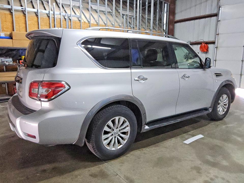 2018 Nissan Armada VIN JN8AY2ND1J9059063 COPART salvage auction — MINOR DENT/SCRATCHES, Tx - Certificate Of Title, sold $9,100 on 2026-07-07 (photo 3)