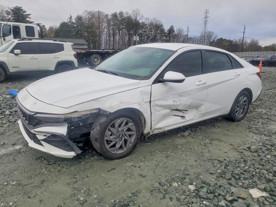 2024 Hyundai Elantra VIN KMHLM4DG3RU755936 COPART salvage auction — FRONT END, Nc - Dealer Only Clean Title, sold $9,500 on 2026-07-29 (photo 1)