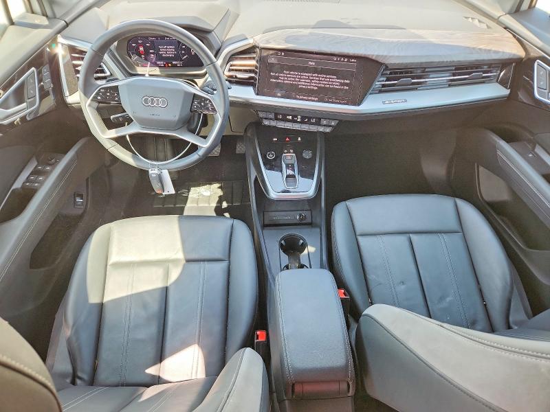 2024 Audi Q4 e-tron VIN WA1KUBFZ7RP053839 COPART salvage auction — REAR END, Fl - Cert Of Title Slvg Rebuildable, sold $13,600 on 2026-07-16 (photo 8)