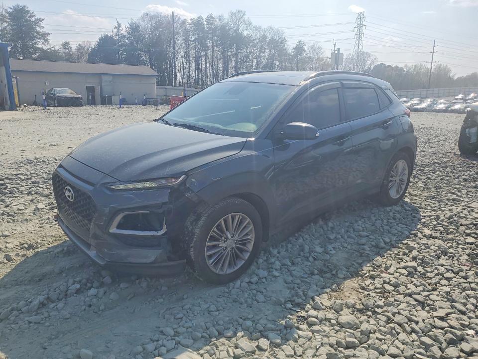 2021 Hyundai Kona VIN KM8K62AAXMU687914 COPART salvage auction — FRONT END, Nc - Salvage Certificate Of Title, sold $4,000 on 2026-07-15 (photo 1)