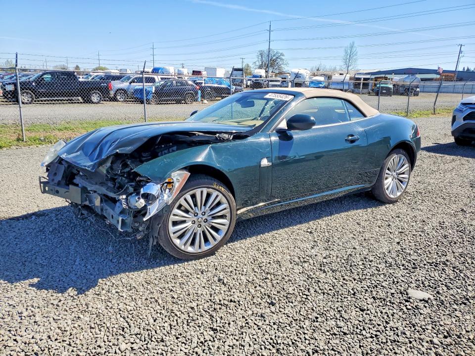 2007 Jaguar Xk VIN SAJDA44BX75B03882 COPART salvage auction — FRONT END, Or - Salvage Title Certificate, sold $925 on 2026-07-07 (photo 1)
