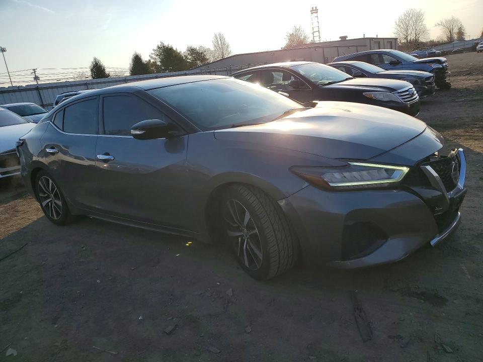 2021 Nissan Maxima VIN 1N4AA6CV7MC508987 COPART salvage auction — FRONT END, Md - Cert Of Salvage > 75% Damage, sold $2,100 on 2026-07-20 (photo 4)