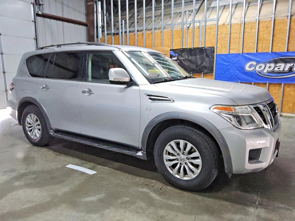 2018 Nissan Armada VIN JN8AY2ND1J9059063 COPART salvage auction — MINOR DENT/SCRATCHES, Tx - Certificate Of Title, sold $9,100 on 2026-07-07 (photo 4)