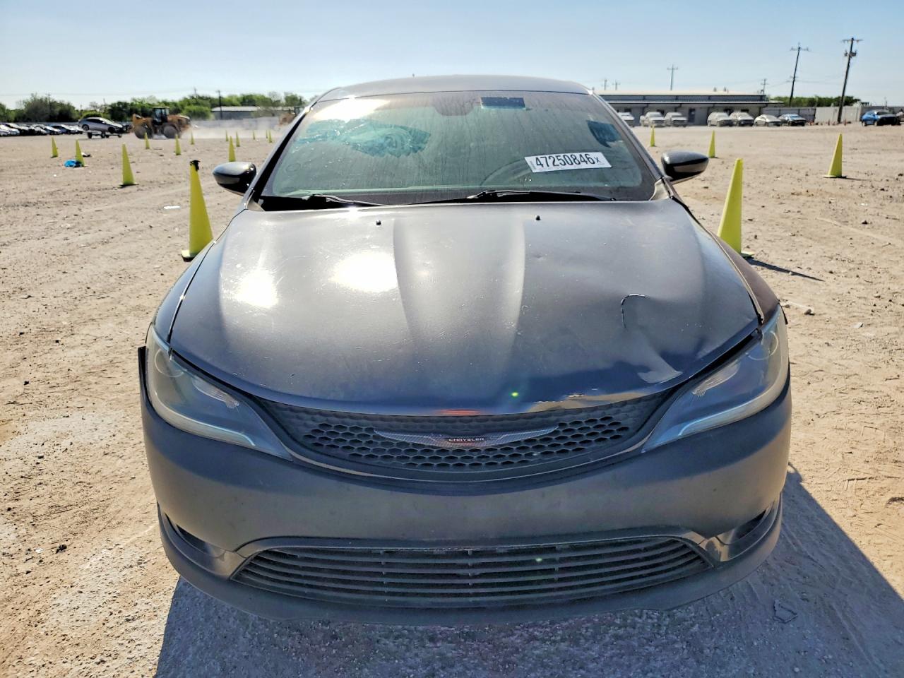 2016 Chrysler 200 VIN 1C3CCCBB4GN161375 COPART salvage auction — Side, TX - SALVAGE VEHICLE TITLE, sold $775 on 2026-07-02 (photo 5)