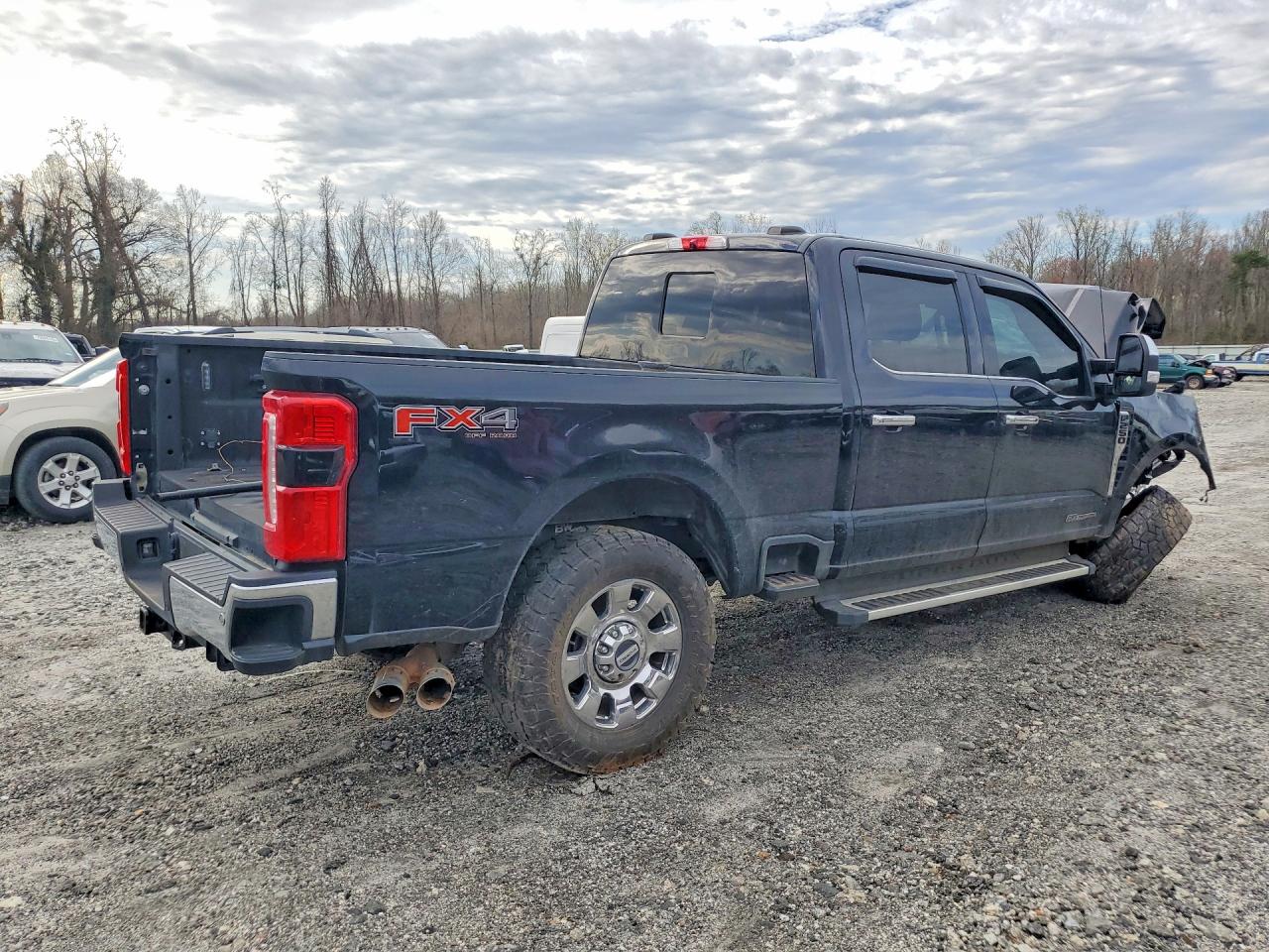 2023 Ford F250 VIN 1FT8W2BT8PED24072 COPART salvage auction — Front End, LA - CERT OF TITLE-SALVAGE, sold $7,000 on 2026-03-23 (photo 3)
