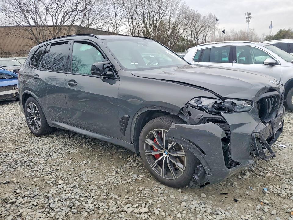 2026 BMW X5 VIN 5UX33EU08T9285492 COPART salvage auction — FRONT END, MA - CERT OF TITLE-SALVAGE, sold $33,250 on 2026-07-29 (photo 4)