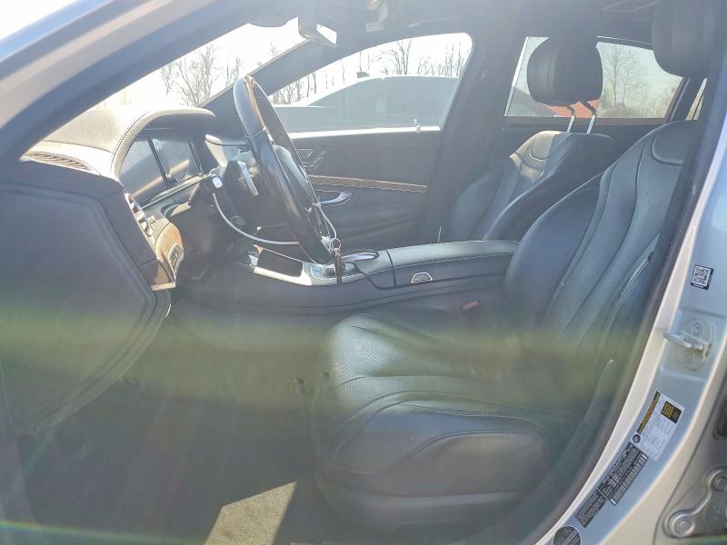 2015 Mercedes-benz S class VIN WDDUG8FB5FA160436 COPART salvage auction — FRONT END, Md - Cert Of Salvage-Abandoned, sold $5,900 on 2026-07-09 (photo 7)