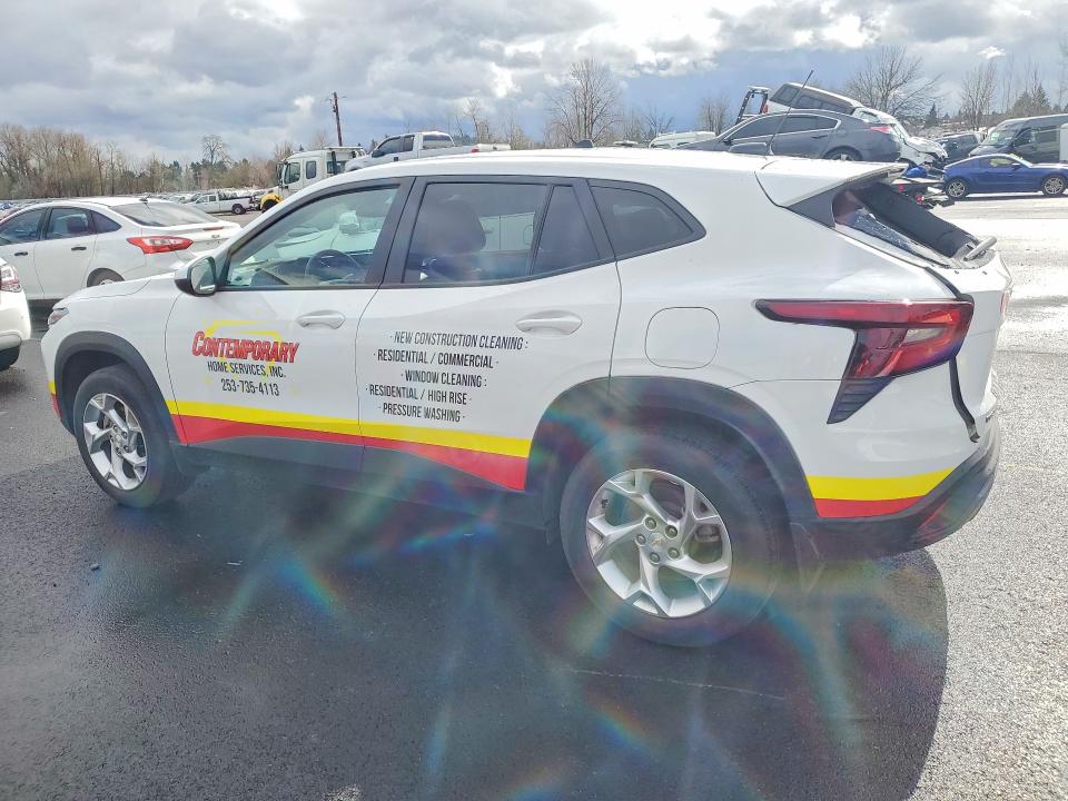 2024 Chevrolet Trax VIN KL77LFE24RC217580 COPART salvage auction — REAR END, Or - Salvage Title Certificate, sold $4,400 on 2026-07-13 (photo 2)