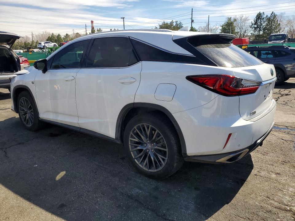 2016 Lexus Rx VIN 2T2BZMCAXGC010315 COPART salvage auction — FRONT END, Co - Public - Salvage Title, sold $15,700 on 2026-07-02 (photo 2)