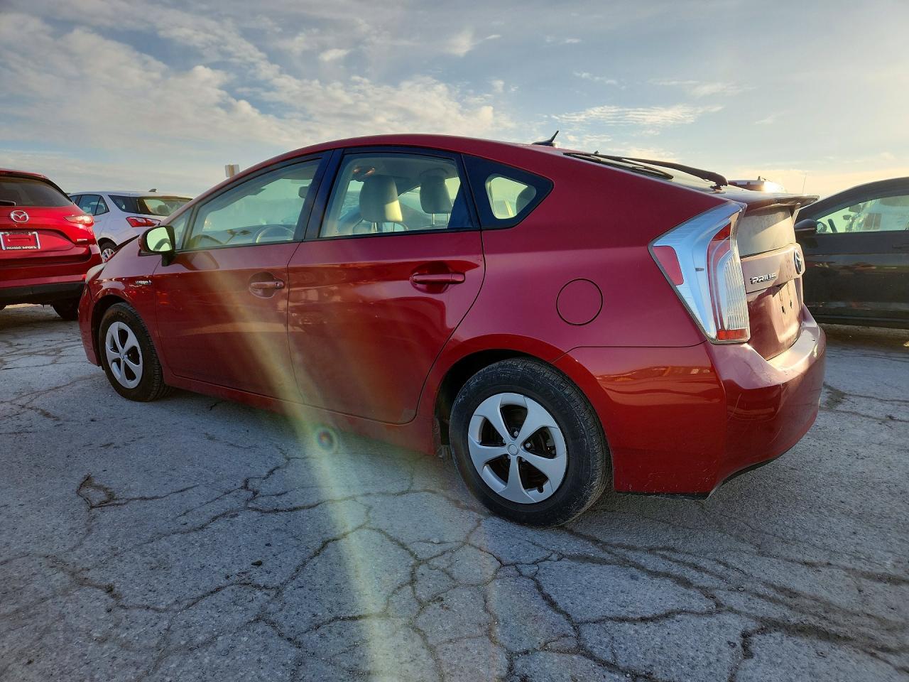 2012 Toyota Prius VIN JTDKN3DU3C0334634 COPART salvage auction — Front End, IN - CERTIFICATE OF TITLE, sold $2,600 on 2026-05-01 (photo 2)