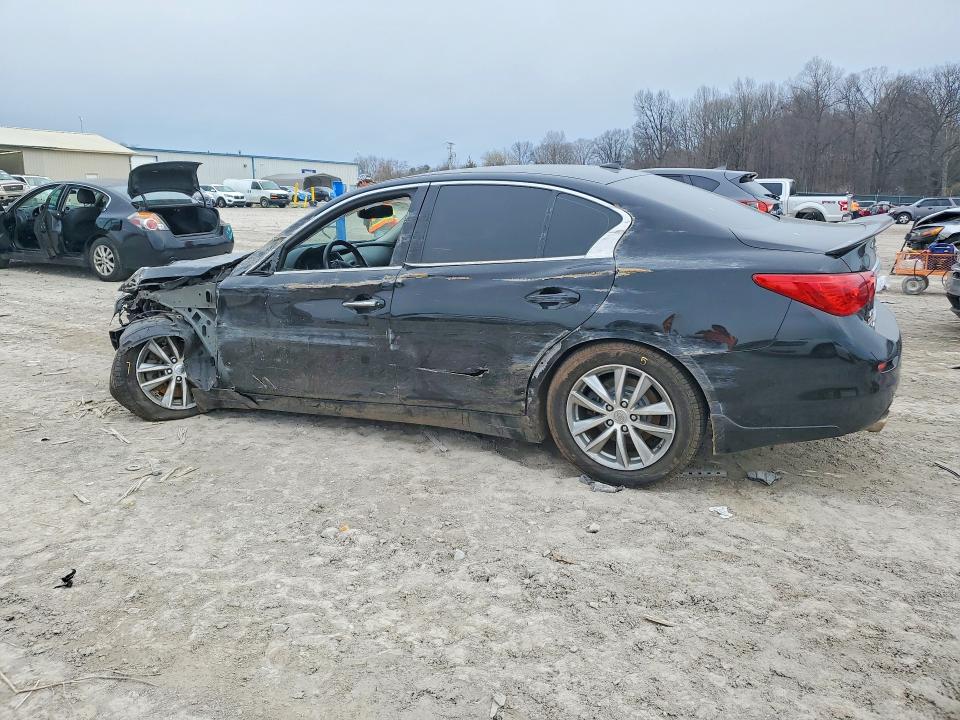 2015 Infiniti Q50 VIN JN1BV7AR2FM423036 COPART salvage auction — ALL OVER, Tn - Certificate Of Title, sold $175 on 2026-07-02 (photo 2)