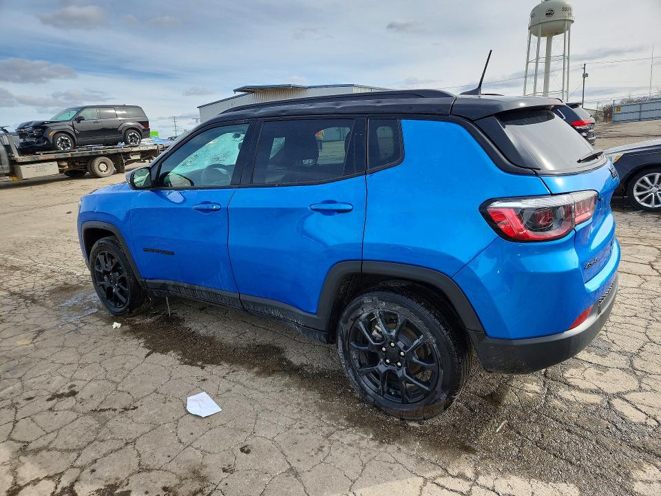 2024 Jeep Compass VIN 3C4NJDBN8RT599460 COPART salvage auction — HAIL, Il - Salvage Certificate, sold $7,600 on 2026-07-22 (photo 2)