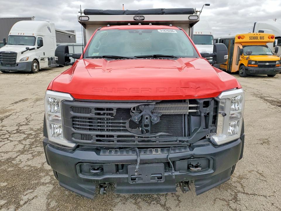 2024 Ford F550 VIN 1FDUF5HN8RDA25596 COPART salvage auction — FRONT END, Ma - Cert Of Title-Salvage (P), sold $55,000 on 2026-07-14 (photo 5)