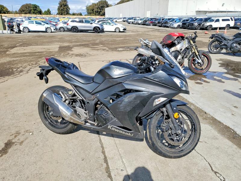 2016 Kawasaki Ninja VIN JKAEX8A17GDA27705 COPART salvage auction — SIDE, Ca - Salvage Certificate, sold $15 on 2026-07-30 (photo 1)