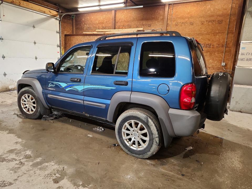 2004 Jeep Liberty VIN 1J4GL48K14W185031 COPART salvage auction — MECHANICAL, Pa - Certificate Of Salvage, sold $225 on 2026-07-09 (photo 2)