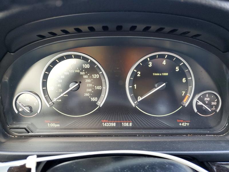 2016 BMW 5 series VIN WBA5B3C5XGG253043 COPART salvage auction — FRONT END, WV - CERTIFICATE OF TITLE, sold $900 on 2026-07-10 (photo 9)