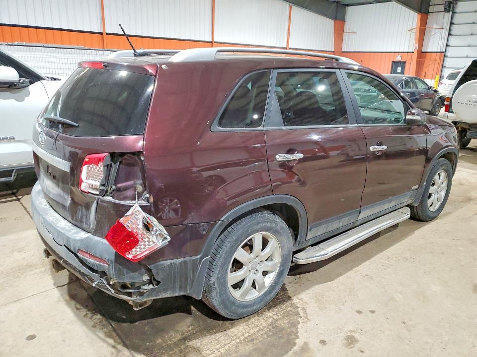 2013 Kia VIN 5XYKTDA20DG397751 COPART salvage auction — REAR END, AB - BOS - SALVAGE, sold $500 on 2026-07-07 (photo 3)