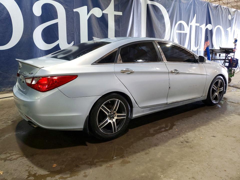 2012 Hyundai Sonata VIN 5NPEC4AB0CH412463 COPART salvage auction — FRONT END, Mi - Certificate Of Title, sold $1,250 on 2026-07-02 (photo 3)