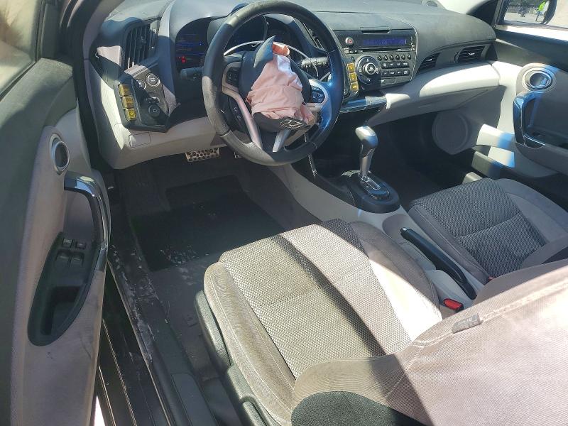 2011 Honda Cr-z VIN JHMZF1D65BS002617 COPART salvage auction — FRONT END, FL - CERT OF TITLE SLVG REBUILDABLE, sold $275 on 2026-07-31 (photo 8)