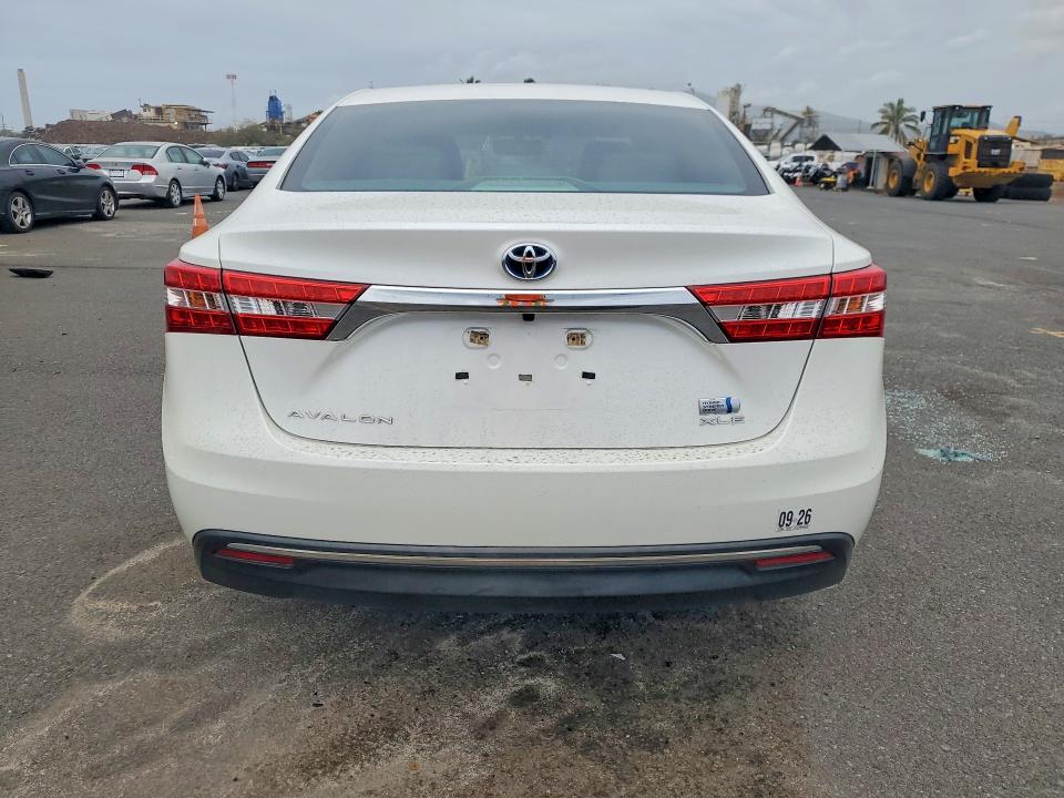 2015 Toyota Avalon hybrid VIN 4T1BD1EB4FU042830 COPART salvage auction — SIDE, Hi - Certificate Of Title, sold $2,050 on 2026-07-06 (photo 6)