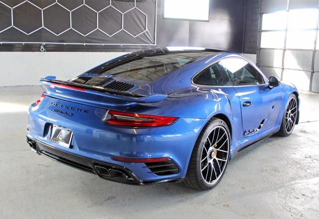 2018 Porsche 911 VIN WP0AD2A91JS156295 COPART salvage auction — All Over, UT - SALVAGE CERTIFICATE (P), sold $103,800 on 2026-04-20 (photo 3)