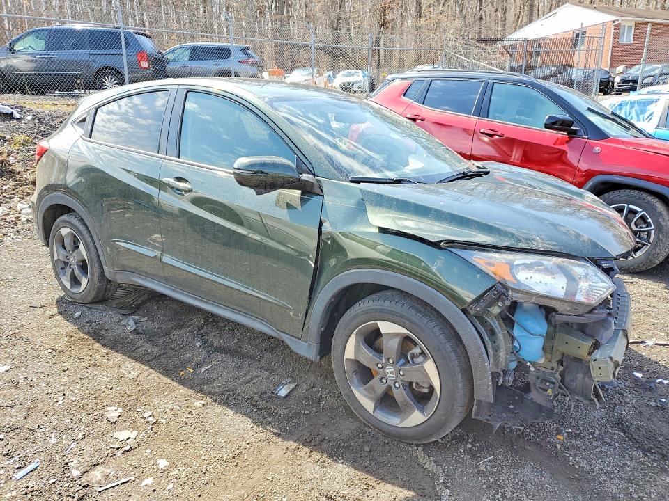 2018 Honda Hr-v VIN 3CZRU6H51JM704635 COPART salvage auction — FRONT END, Md - Cert Of Salvage > 75% Damage, sold $2,850 on 2026-07-02 (photo 4)