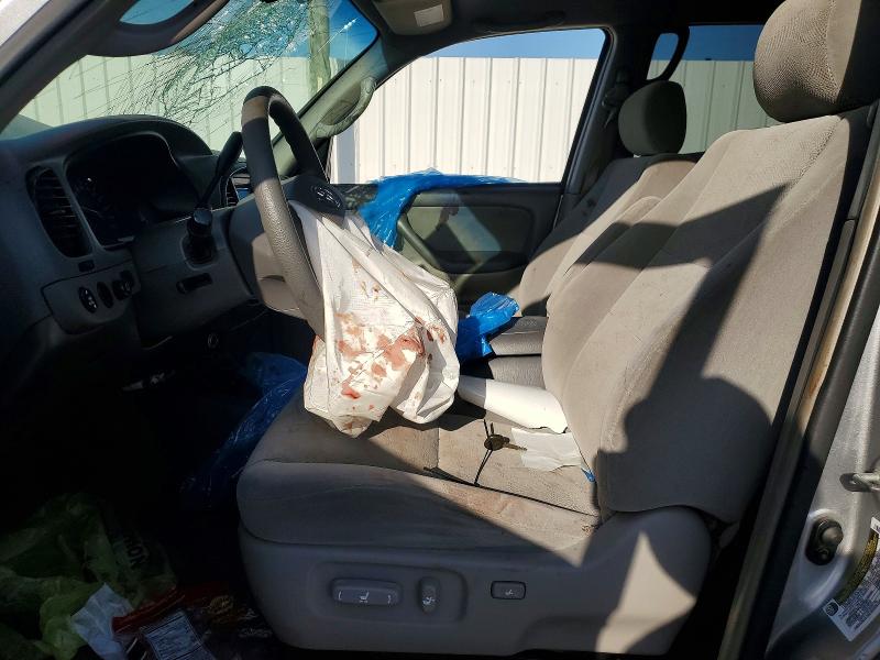 2005 Toyota Sequoia VIN 5TDZT34A65S260720 COPART salvage auction — FRONT END, Al - Cert Of Title-Salvage Title, sold $675 on 2026-07-30 (photo 7)