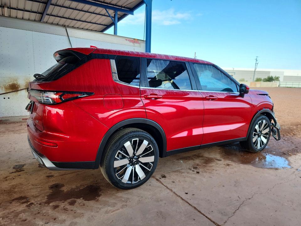 2025 Mitsubishi Outlander VIN JA4J3VA82SZ030509 COPART salvage auction — FRONT END, Az - Cert Of Title - Salvage, sold $8,700 on 2026-07-02 (photo 3)