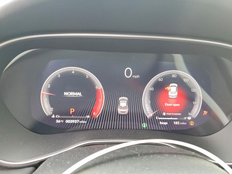 2025 Acura Tlx VIN 19UUB7F08SA001231 COPART salvage auction — FRONT END, Md - Cert Of Salvage > 75% Damage, sold $7,600 on 2026-09-04 (photo 9)