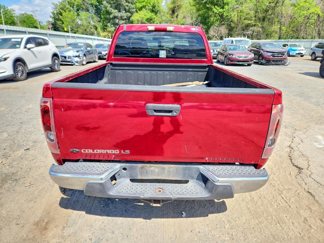 2005 Chevrolet Colorado VIN 1GCCS196258155002 COPART salvage auction — Front End, LA - CERT OF TITLE-SALVAGE, sold $725 on 2026-04-09 (photo 6)