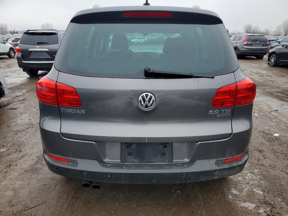 2012 Volkswagen Tiguan VIN WVGBV7AX6CW098866 COPART salvage auction — FRONT END, Salvage Title, sold $425 on 2026-08-04 (photo 6)