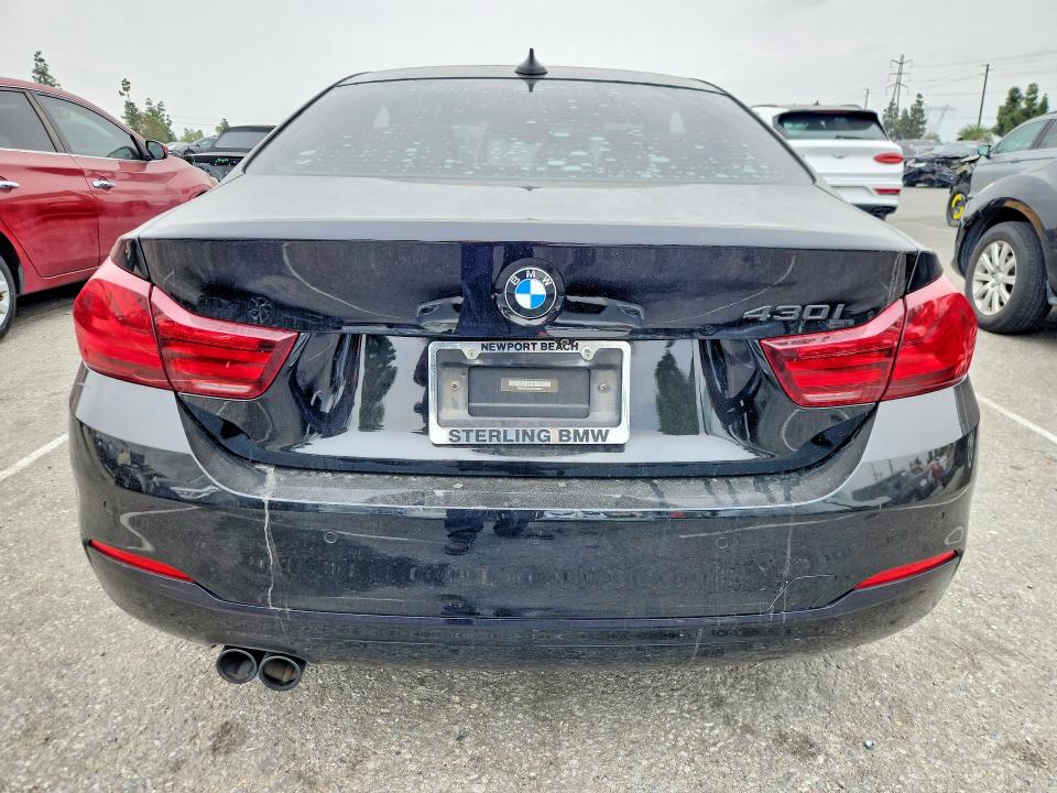 2020 BMW 4er VIN WBA4W3C04LFH44621 COPART salvage auction — FRONT END, Ca - Salvage Certificate, sold $7,600 on 2026-07-07 (photo 6)