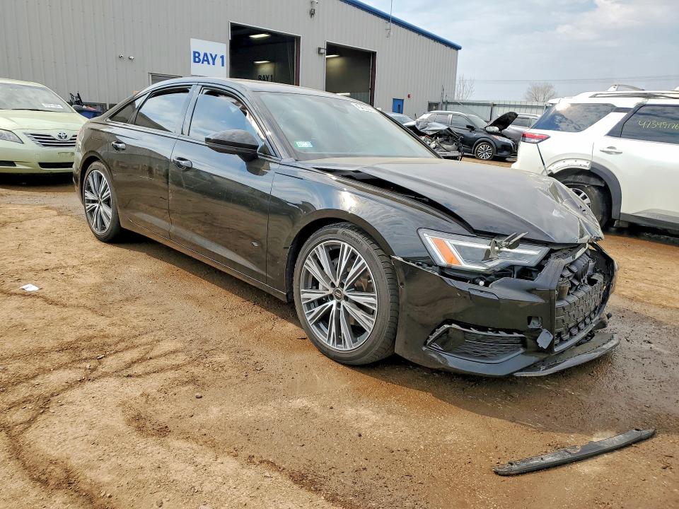2024 Audi A6 VIN WAUE3BF23RN035713 COPART salvage auction — FRONT END, Il - Salvage Certificate, sold $16,200 on 2026-07-02 (photo 4)