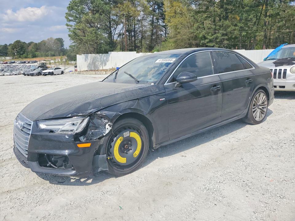 2018 Audi A4 VIN WAULMAF46JA145893 COPART salvage auction — FRONT END, Ga - Certificate Of Title, sold $3,500 on 2026-07-13 (photo 1)