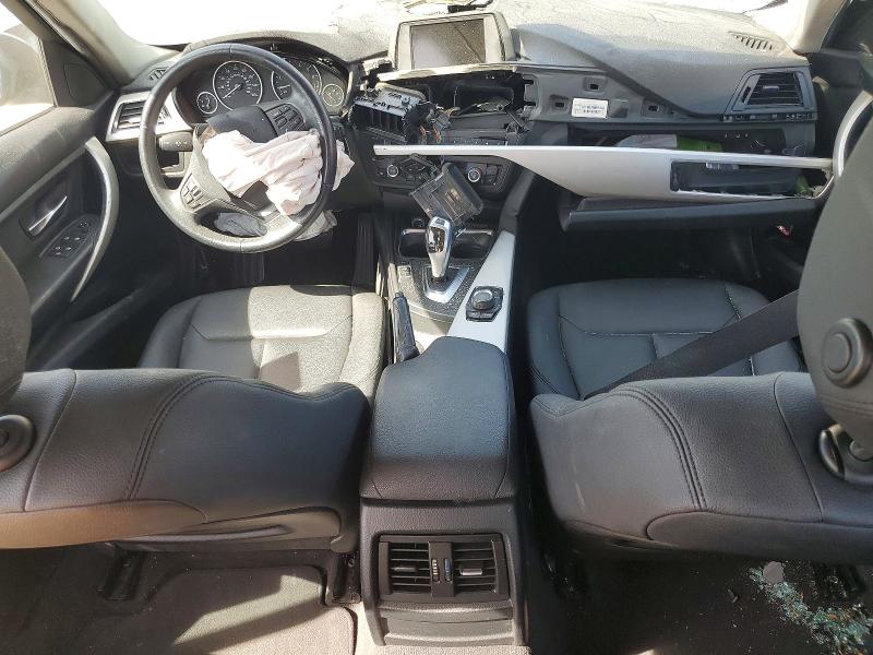 2014 BMW 3er VIN WBA3B1G53ENS78672 COPART salvage auction — ROLLOVER, Ca - Salvage Certificate, sold $400 on 2026-07-10 (photo 8)