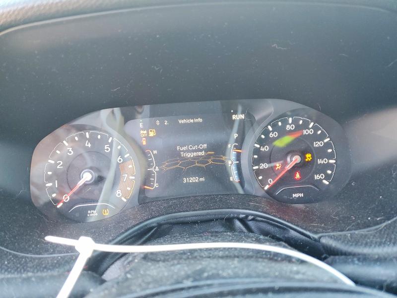 2022 Jeep Compass VIN 3C4NJDDB0NT192259 COPART salvage auction — FRONT END, Salvage Title, sold $4,550 on 2026-08-03 (photo 9)