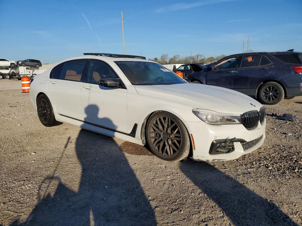 2019 BMW 7er VIN WBA7F2C58KB239932 COPART salvage auction — WATER/FLOOD, Tx - Salvage Title-Flood Damage, sold $4,650 on 2026-07-09 (photo 4)