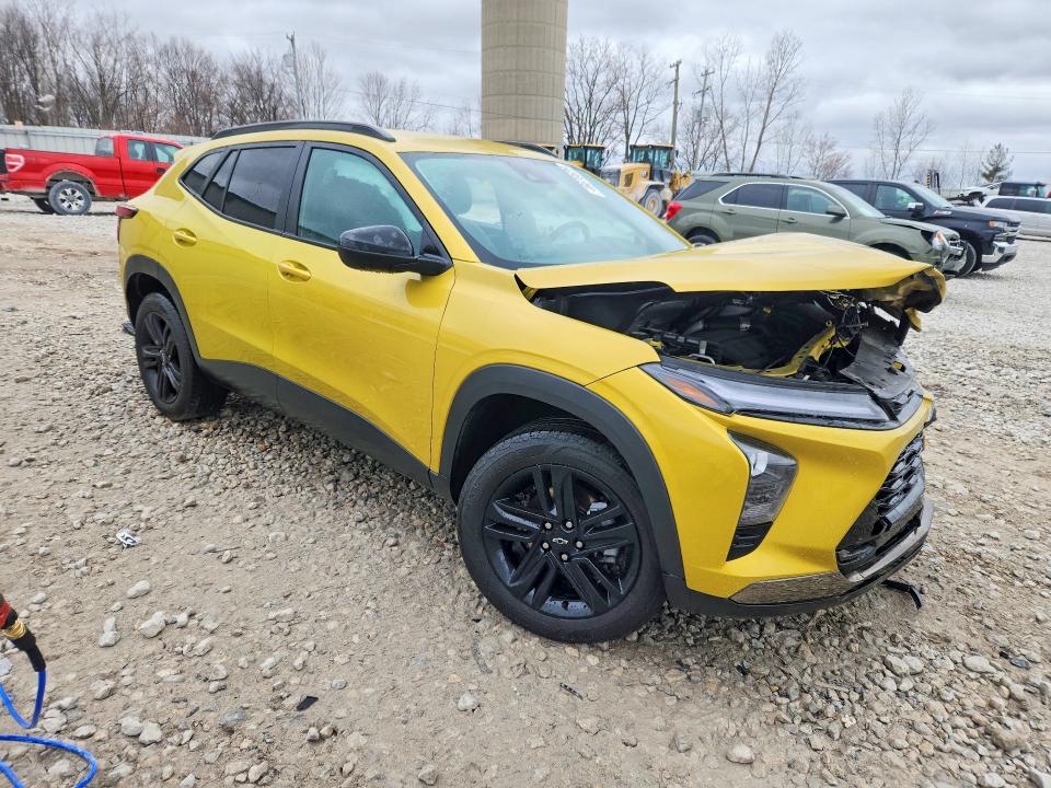 2025 Chevrolet Trax VIN KL77LKEP0SC019525 COPART salvage auction — FRONT END, Mi - Cert Of Title-Salvage Vehicle, sold $2,850 on 2026-07-30 (photo 4)