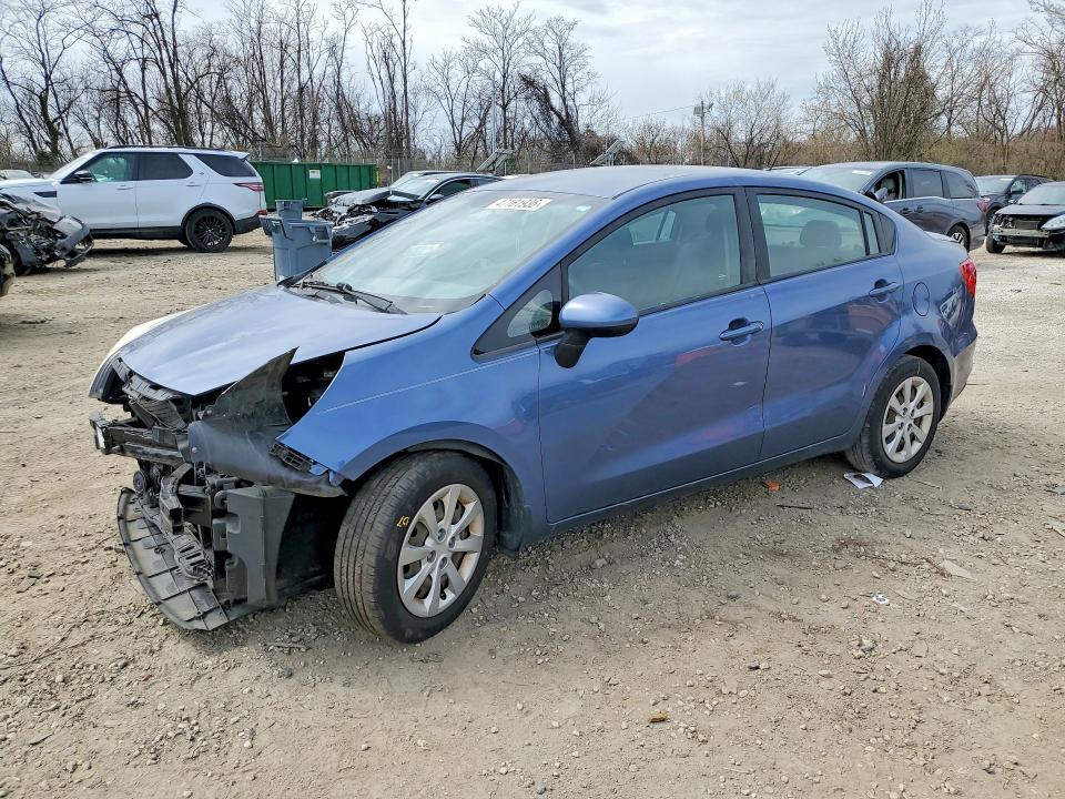 2016 Kia Rio VIN KNADM4A33G6576594 COPART salvage auction — FRONT END, Md - Cert Of Salvage > 75% Damage, sold $425 on 2026-07-14 (photo 1)